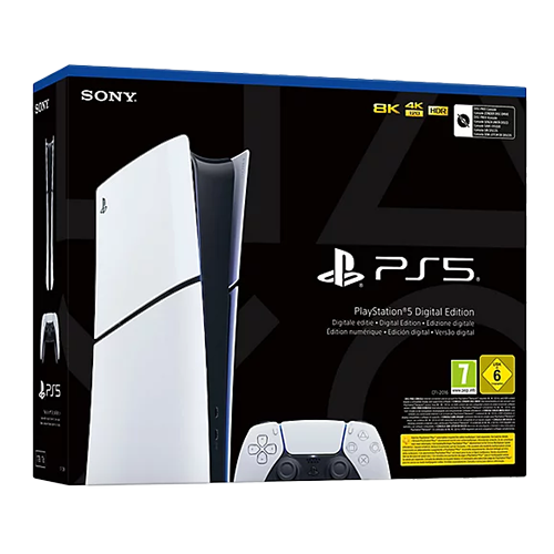 Sony PS5 Slim Digital Edition t.w.v. €429,-